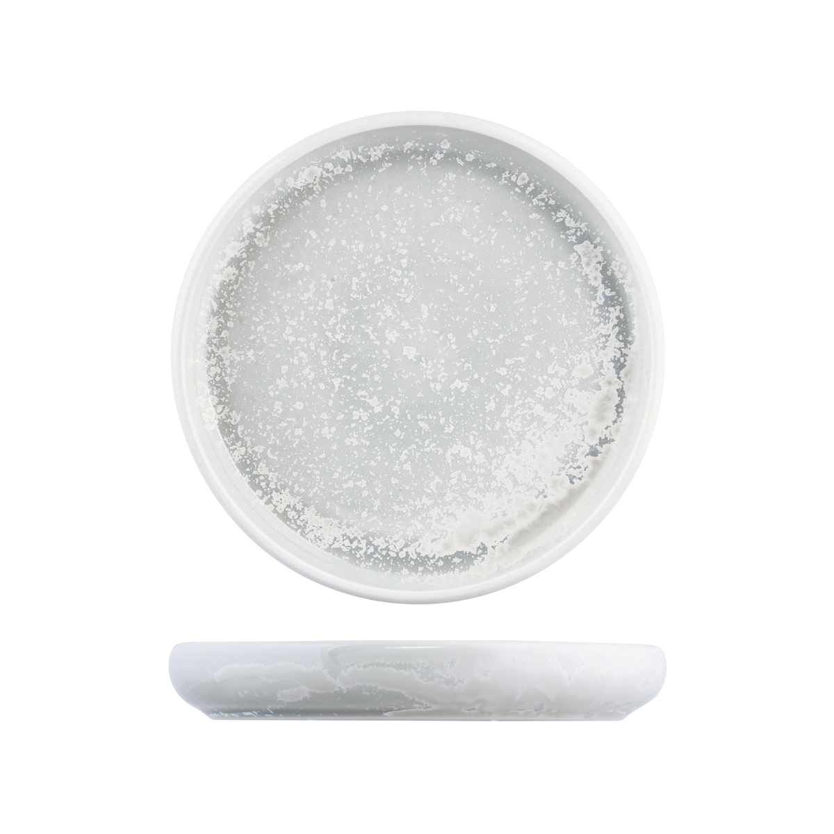 Moda Porcelain Willow Stacka Round Plate - 260mm (Pack of 3)
