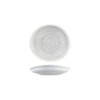 Moda Porcelain Willow Organic Bowl / Plate - 205x190mm (Pack of 6)