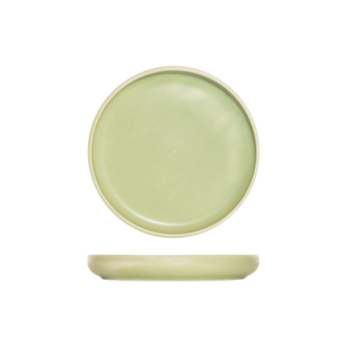 Moda Porcelain Lush Stacka Round Plate - 182mm (Pack of 6)