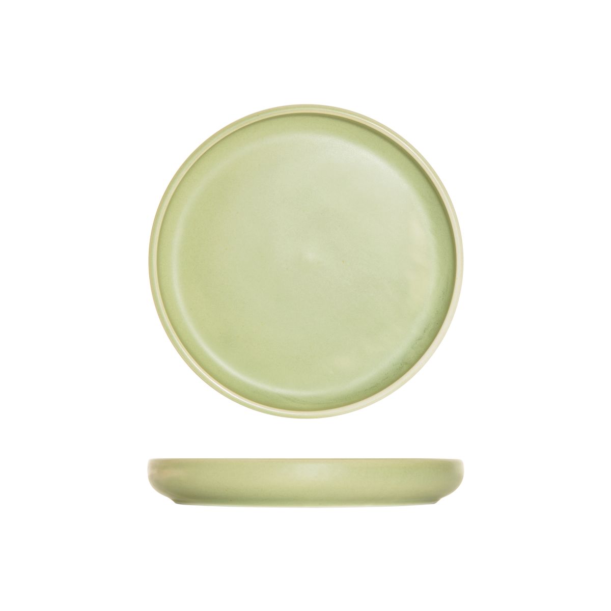 Moda Porcelain Lush Stacka Round Plate - 210mm (Pack of 6)