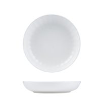 Moda Porcelain Snow Scalloped Share Bowl - 1150ml (Pack of 4)