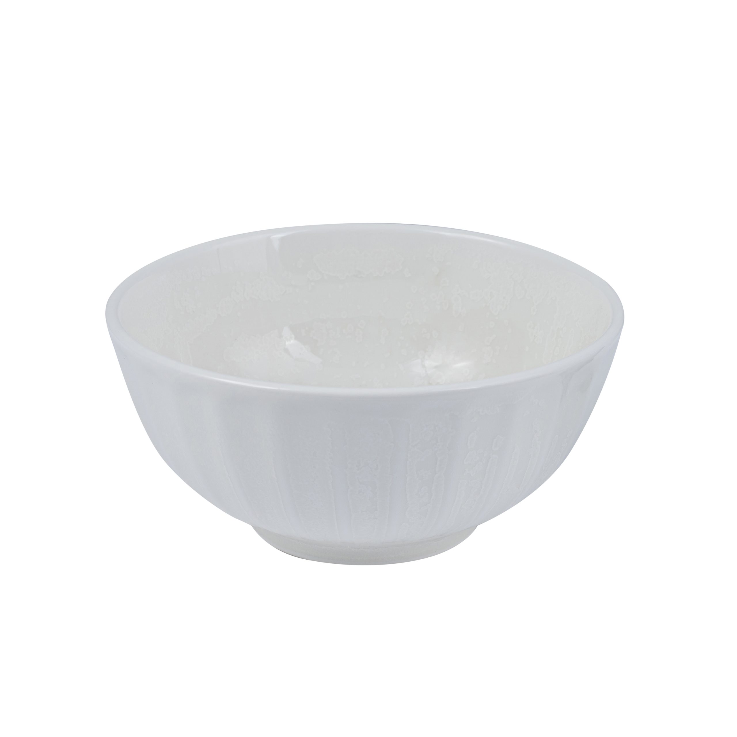 Moda Porcelain Snow Scalloped Round Bowl - 1065ml (Pack of 4)