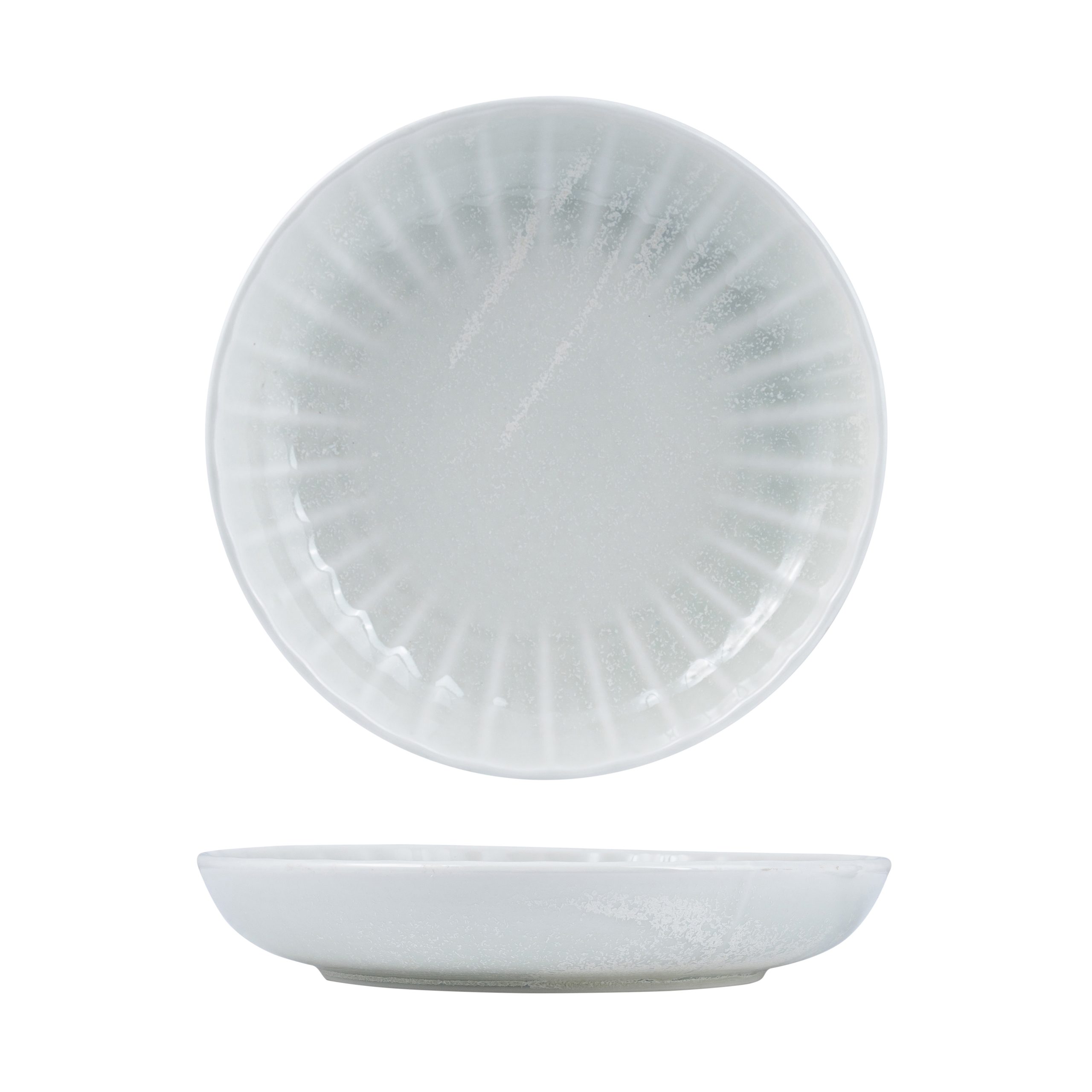 Moda Porcelain Willow Scalloped Share Bowl - 1300ml (Pack of 3)