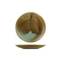 Moda Porcelain Nourish Round Coupe Plate - 205mm (Pack of 6)