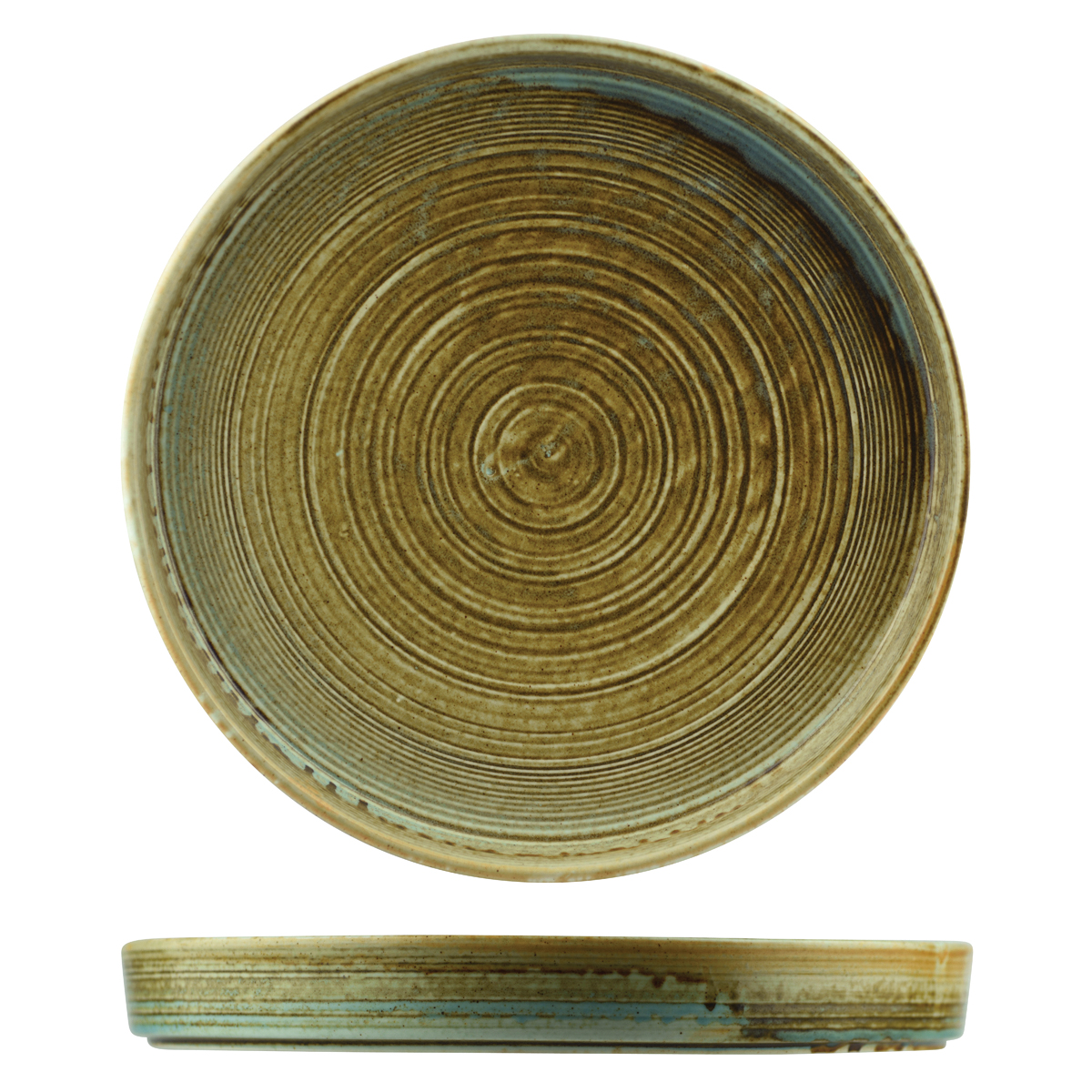 Moda Porcelain Nourish Stacka Round Plate - 300mm (Pack of 6)