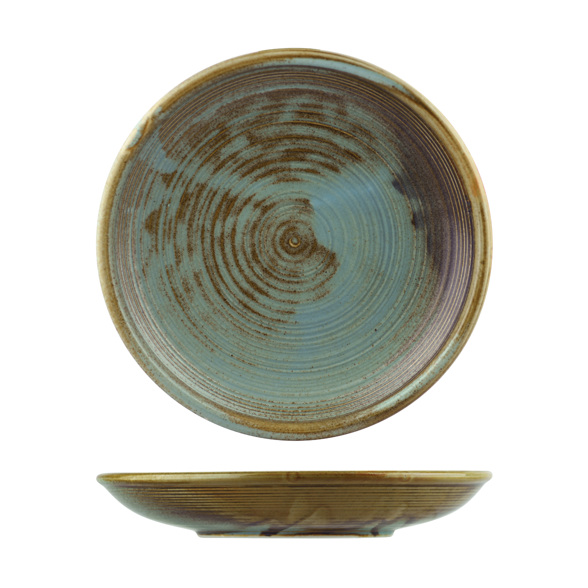 Moda Porcelain Nourish Round Deep Plate - 255mm (Pack of 6)