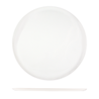 Porland Grazia Round Flat Plate - 320mm - White (Pack of 6)