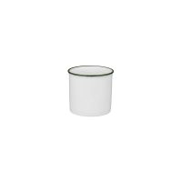 Luzerne Tintin White With Green Line - Serving Cup - 425ml (Pack of 12)