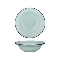 Luzerne Tintin Blue With Black Line - Round Deep Bowl - 545ml (Pack of 3)