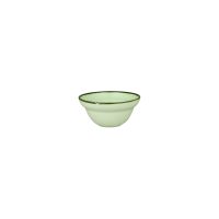 Luzerne Tintin Green With Green Line - Round Deep Bowl - 228ml (Pack of 6)