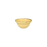 Luzerne Tintin Sand With Green Line - Round Deep Bowl - 470ml (Pack of 3)