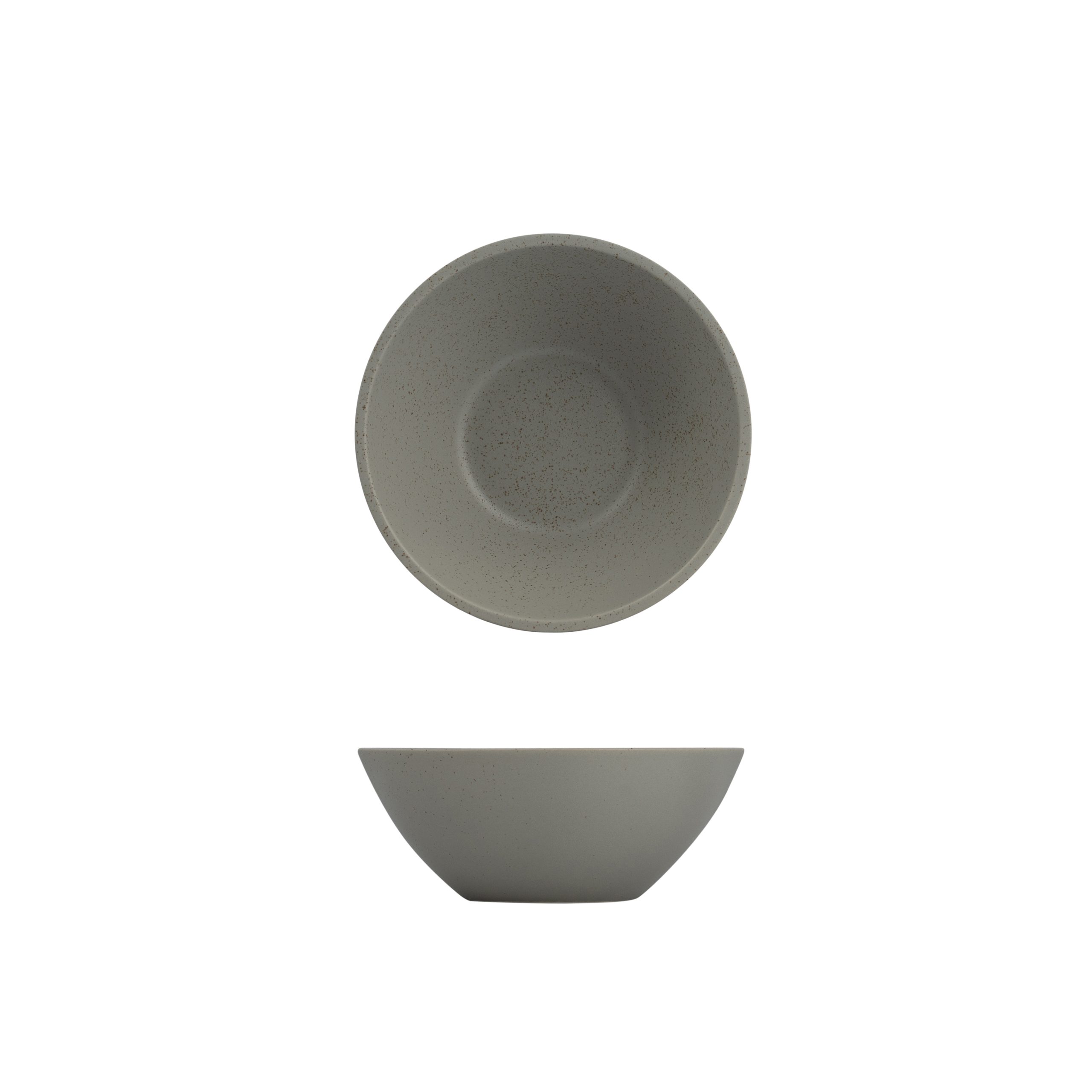 Luzerne Dune Ash Round Bowl - Conical - 700ml (Pack of 4)