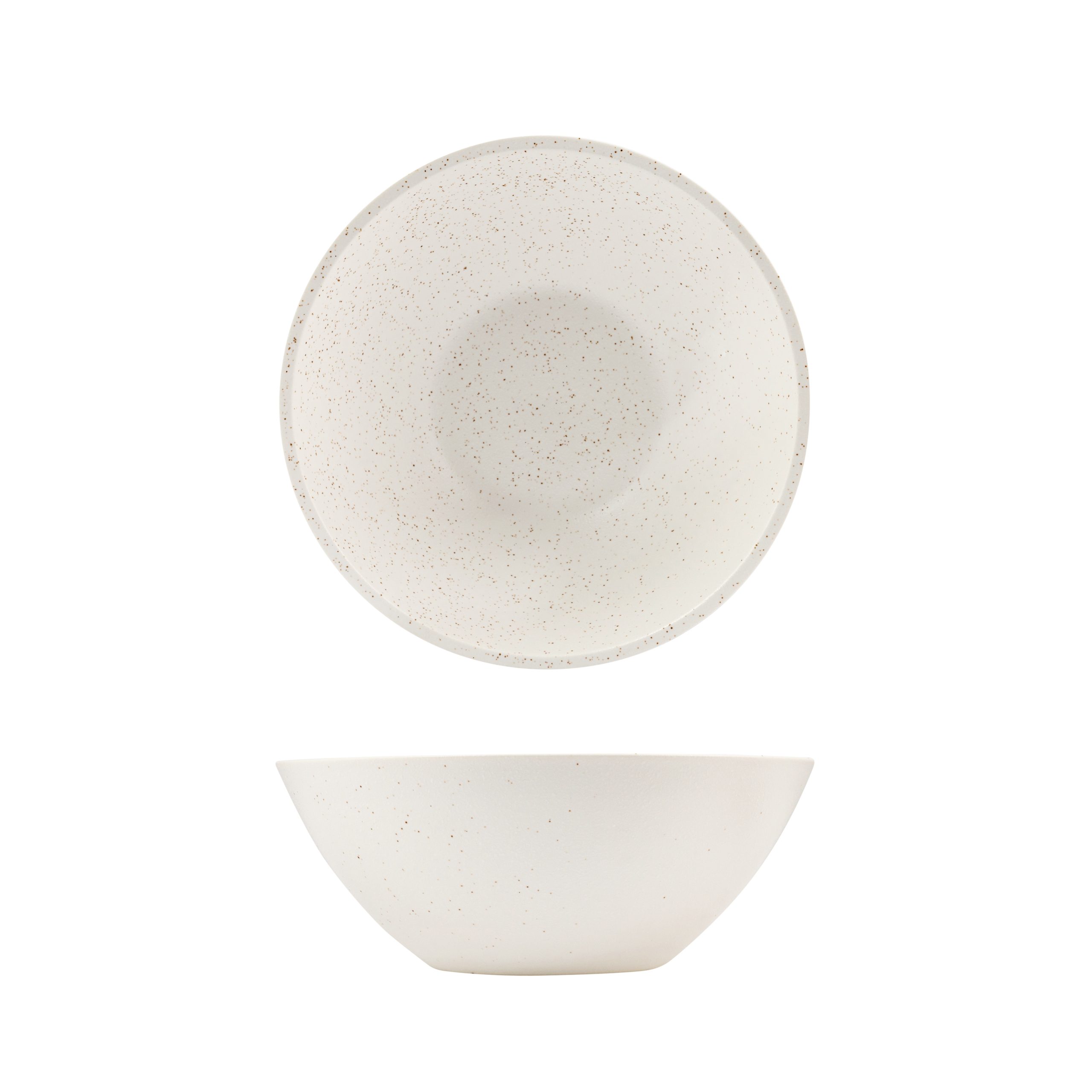 Luzerne Dune Shell Round Bowl - Conical - 1100ml (Pack of 3)