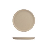 Luzerne Dune Clay Round Stackable Plate - 235mm (Pack of 3)