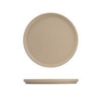 Luzerne Dune Clay Round Stackable Plate - 270mm (Pack of 3)