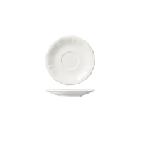 Luzerne Astoria Saucer - 154mm - White (Pack of 6)