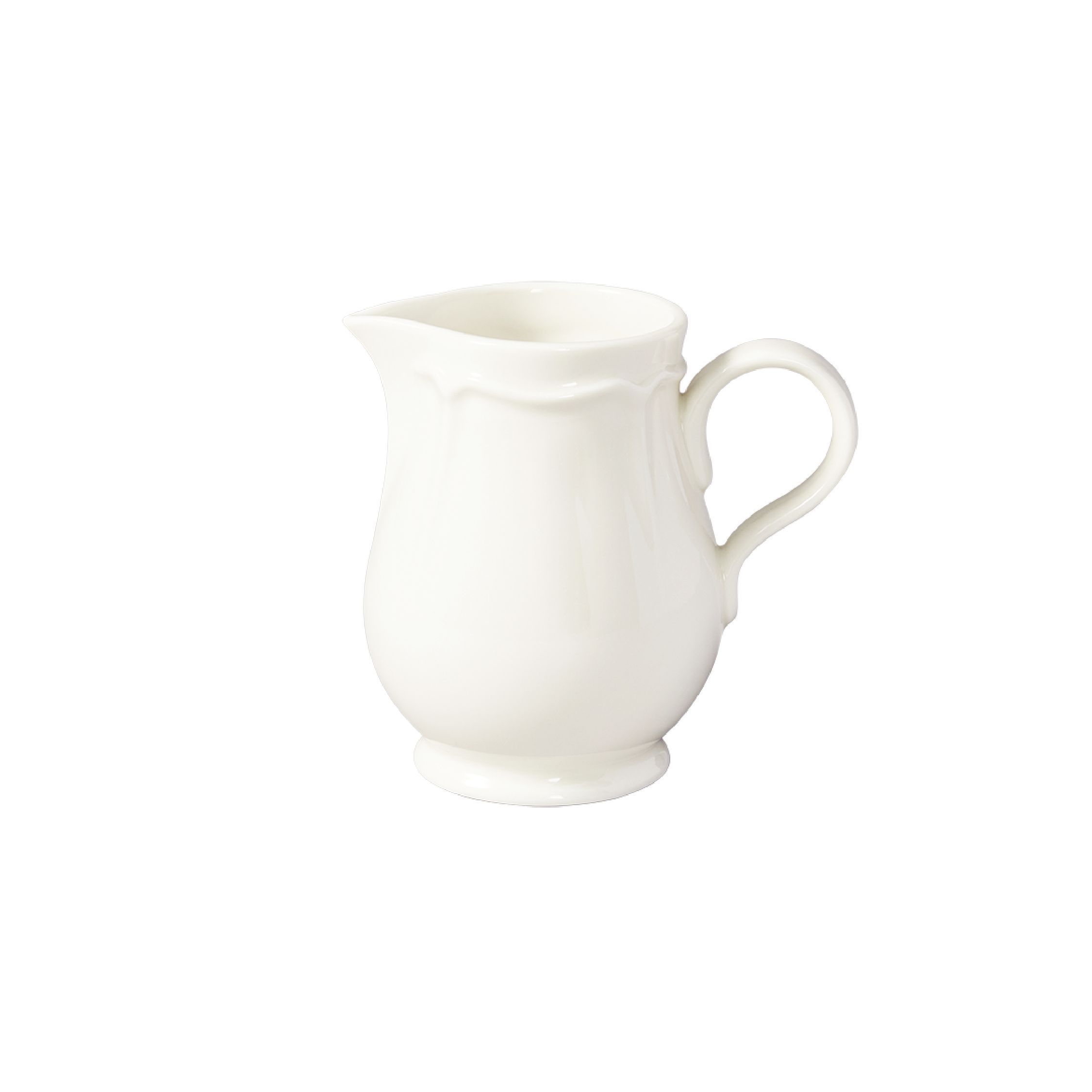Luzerne Astoria Creamer - 145ml - White (Pack of 4)
