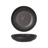 Luzerne Lava Matte Black Coupe Share Bowl - 880ml (Pack of 4)