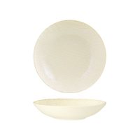 Luzerne Linen Reactive White Share Bowl - 490ml (Pack of 4)