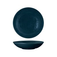 Luzerne Linen Matte Blue Share Bowl - 700ml (Pack of 4)