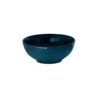 Luzerne Linen Matte Blue Round Bowl - 525ml (Pack of 6)
