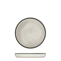 Luzerne Mod Dusted White Round Stackable Plate - 160mm (Pack of 6)