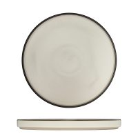 Luzerne Mod Dusted White Round Stackable Plate - 235mm (Pack of 4)