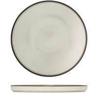 Luzerne Mod Dusted White Round Stackable Plate - 270mm (Pack of 3)
