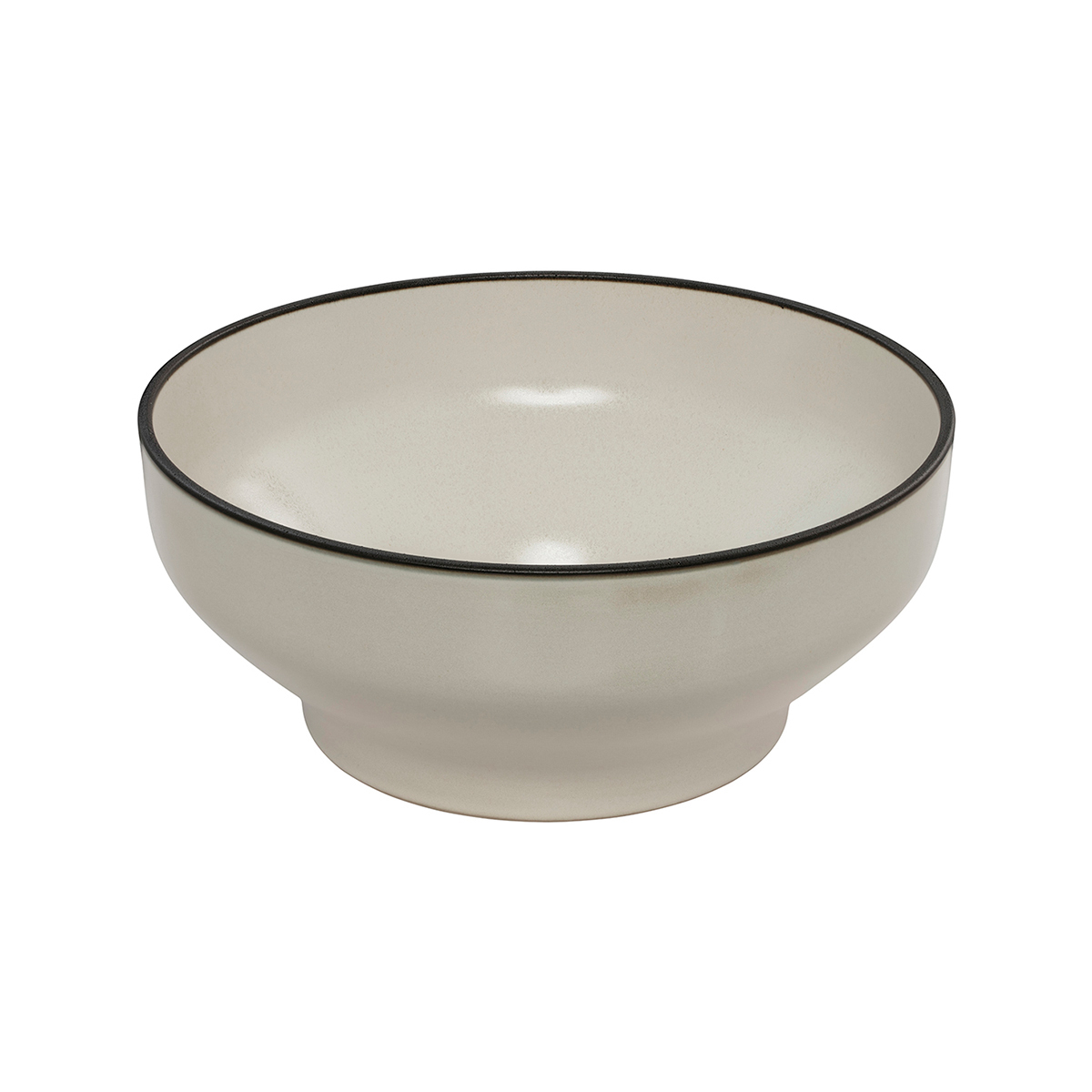Luzerne Mod Dusted White Round Bowl - 1577ml (Pack of 3)