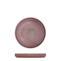 Luzerne Mod Smokey Plum Round Stackable Plate - 160mm (Pack of 6)
