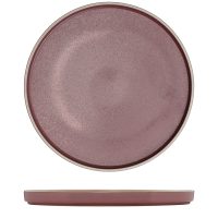 Luzerne Mod Smokey Plum Round Stackable Plate - 270mm (Pack of 3)