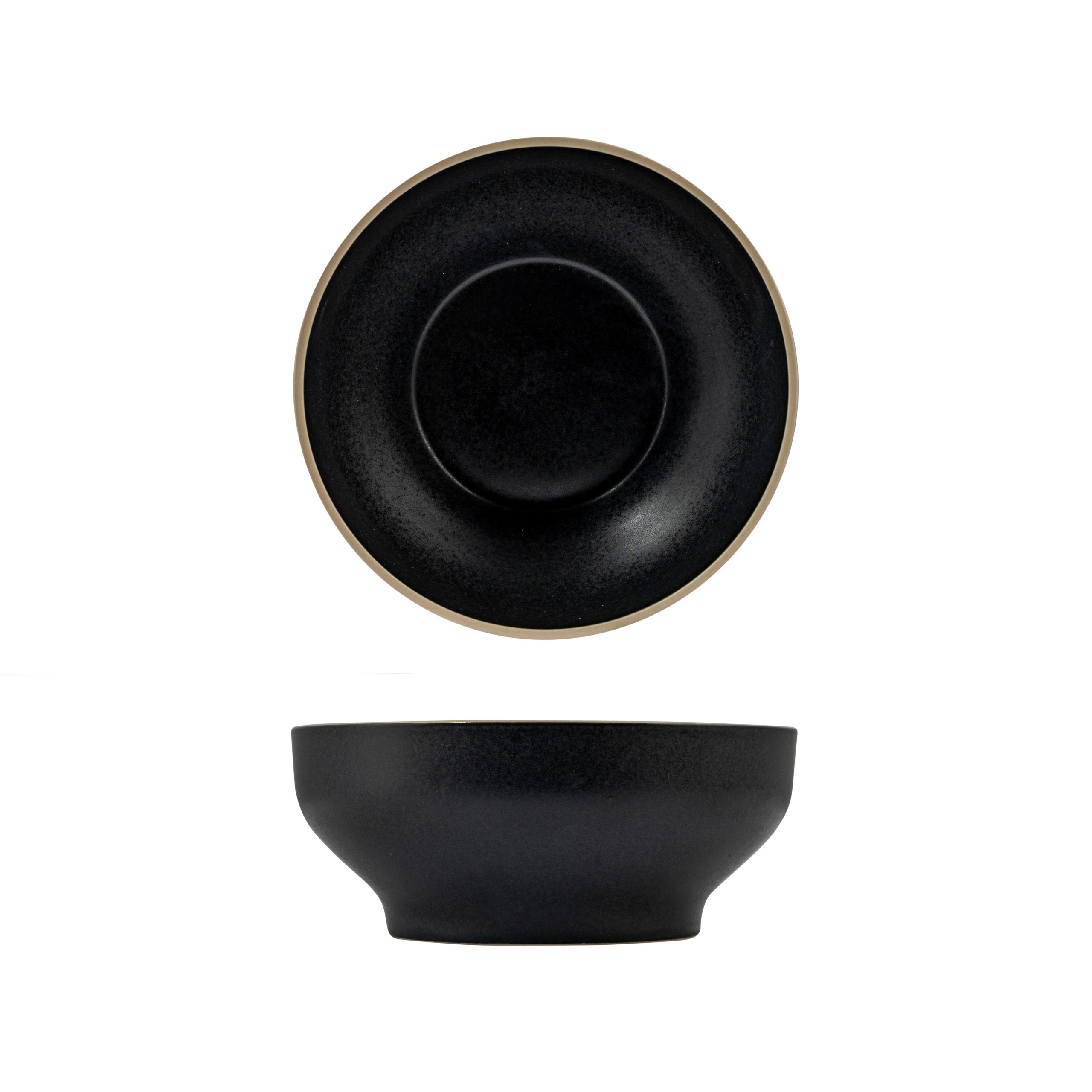 Luzerne Mod Midnight Round Bowl - 942ml (Pack of 4)