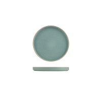 Luzerne Mod Frosted Blue Round Stackable Plate - 200mm (Pack of 4)