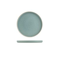 Luzerne Mod Frosted Blue Round Stackable Plate - 270mm (Pack of 3)