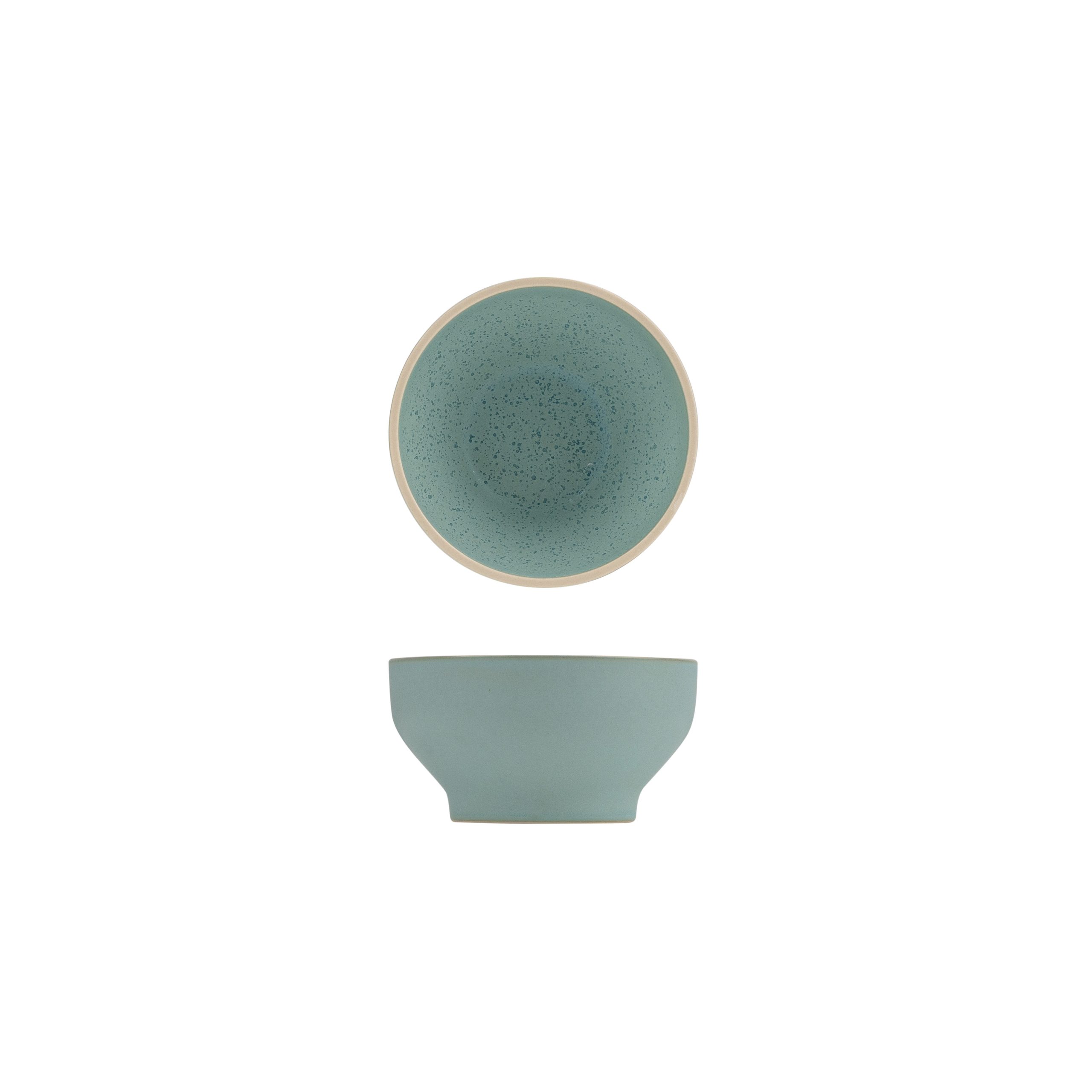 Luzerne Mod Frosted Blue Round Bowl - 275ml (Pack of 6)