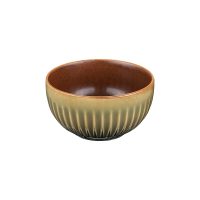 Luzerne Cottage Cinnamon Round Bowl - 430ml (Pack of 4)