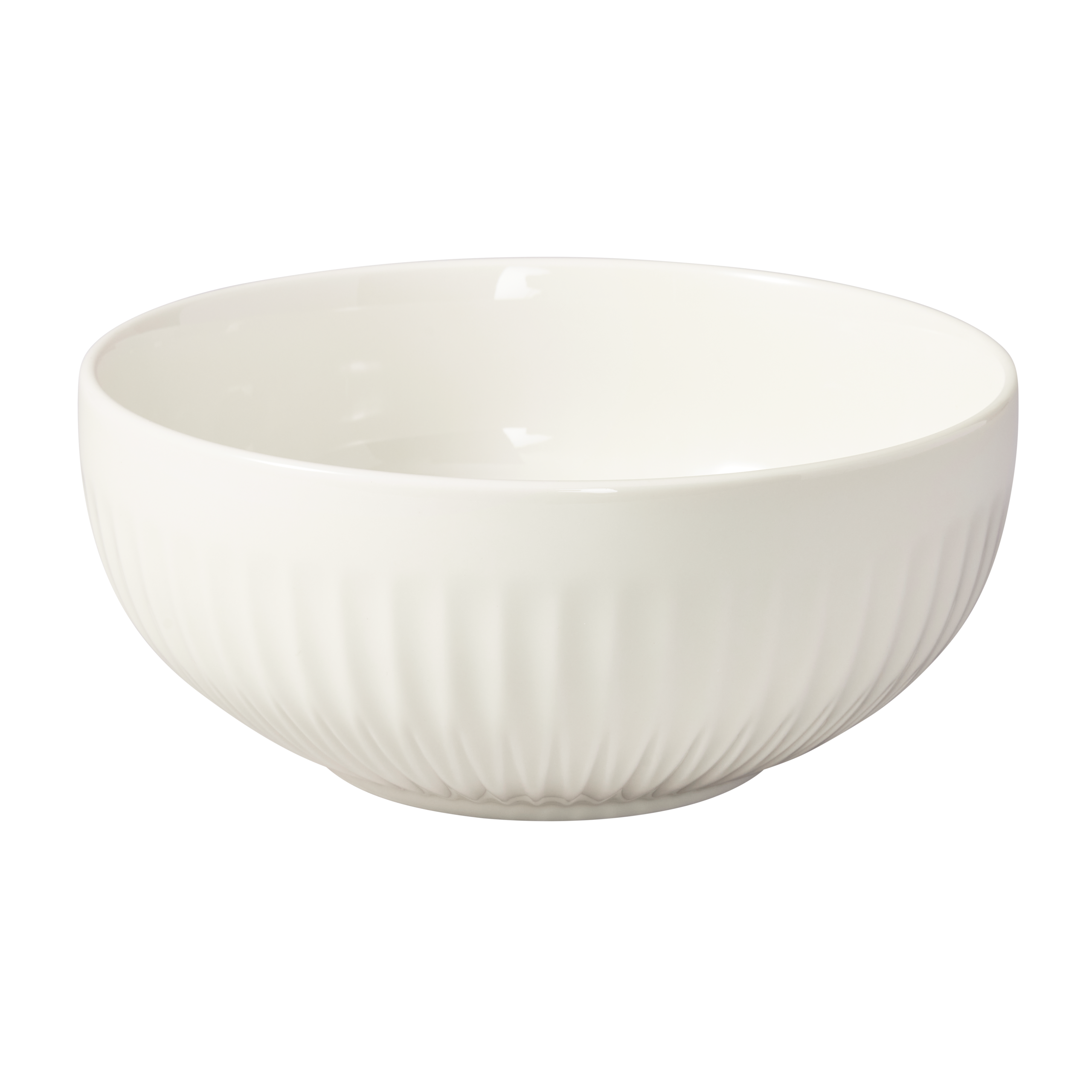 Luzerne Cottage White Round Bowl - 1295ml (Pack of 3)