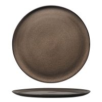 Luzerne Rustic Chestnut Pizza Plate - 320mm (Pack of 3)