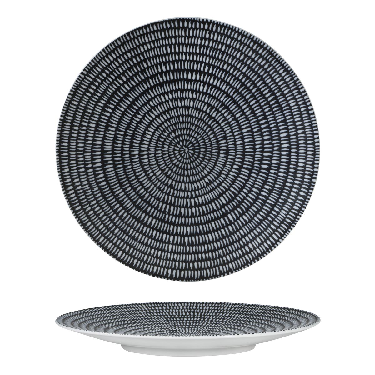 Luzerne Zen Storm Round Coupe Plate - 310mm (Pack of 3)