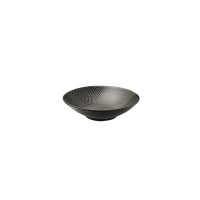 Luzerne Zen Black Swirl Round Bowl - Footed - 280ml (Pack of 6)
