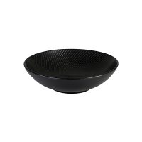 Luzerne Zen Black Swirl Round Deep Bowl - 3000ml (Pack of 2)
