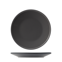 Utopia Core Slate Round Plate - 250mm (Pack of 6)