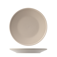 Utopia Core Stone Round Plate - 250mm (Pack of 6)