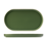 Utopia Forma Forest Oval Platter - 310x175mm (Pack of 6)
