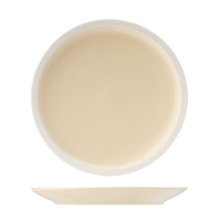 Utopia Forma Vanilla Round Coupe Plate - 265mm (Pack of 6)