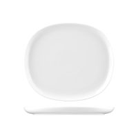 Sango Ora White Oval Coupe Plate - 285x250mm (Pack of 6)