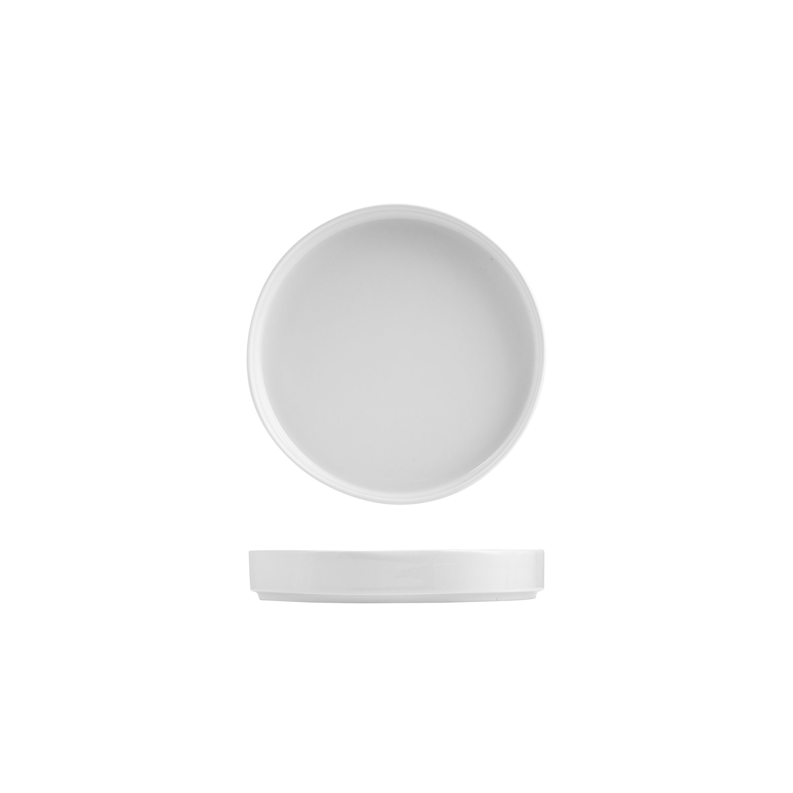 Sango Ora White High Stackable Plate - 260mm (Pack of 4)