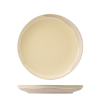 Utopia Oregon Buttermilk Round Plate - 255mm (Pack of 6)