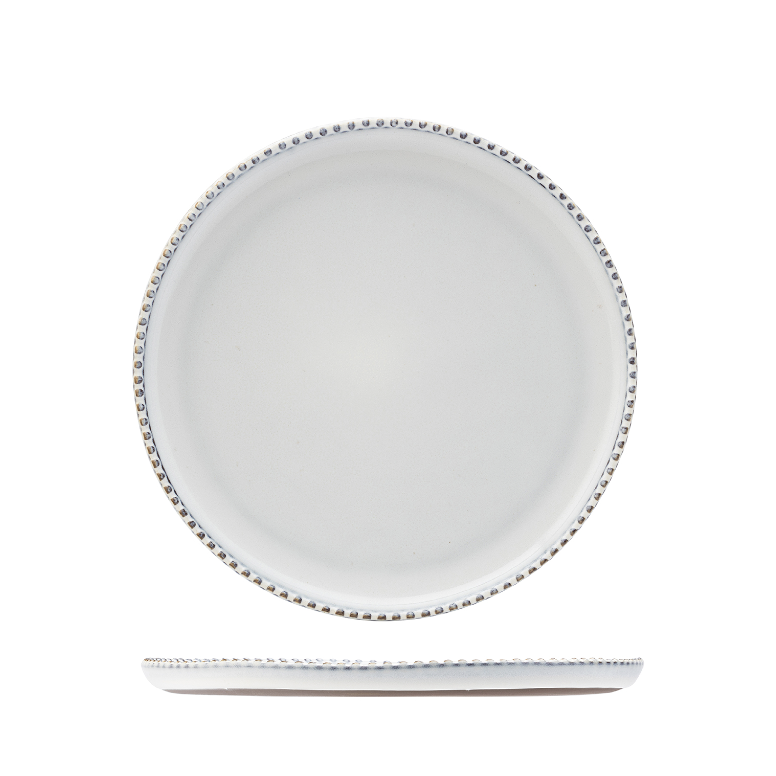 Utopia Rhythm Round Plate - 210mm (Pack of 6)