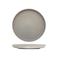 Eclipse Uno Light Grey Round Walled Plate - 280mm (Pack of 6)
